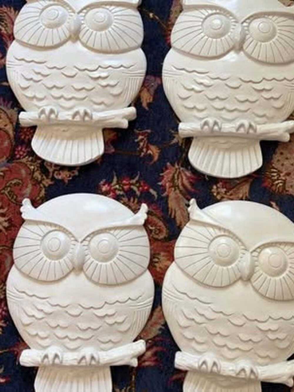 Row House Wall Owl Decor - Set of 4